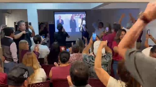 Así celebraron morenistas el destape de su candidata Clara