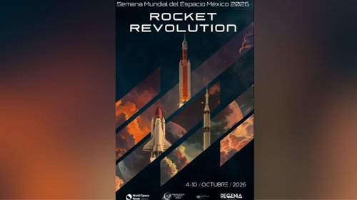 México celebra la Semana Mundial del Espacio en octubre