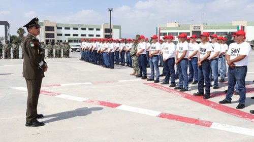 Inician jóvenes formación en Servicio Militar en Apodaca
