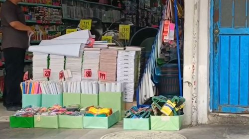 Merman ventas de artesanos en Tampico por gastos escolares