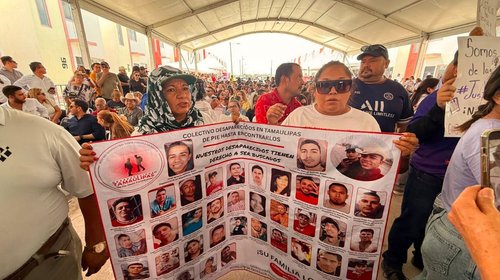Piden justicia familiares de 'las cuatas' y buscadoras