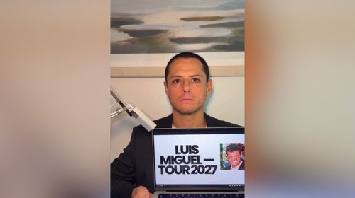 Chicharito se postula para ser fan oficial de Luis Miguel