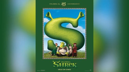 Regresa la cinta animada Shrek a los cines por su 25 aniversario