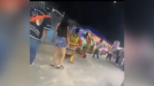 Pleito en fiesta patronal causa destrozos al interior de iglesia