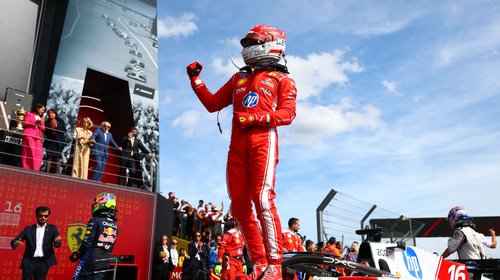 Charles Leclerc se lleva el triunfo en Silverstone; Checo fue 16°