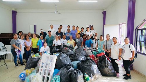 Sedener Tamaulipas recolecta 2 toneladas de plástico
