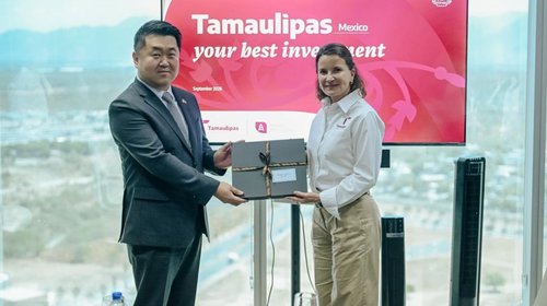 Tamaulipas busca atraer más inversión de Corea del Sur