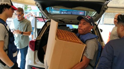 Reúnen a 400 personas en jornada de reciclaje en Monterrey