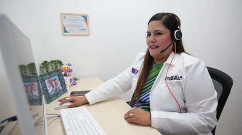 Salud mental lidera consultas de Telemedicina en Coahuila