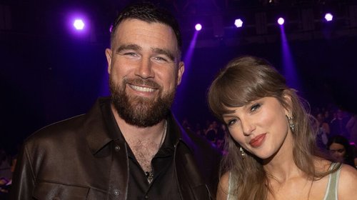 Taylor Swift y Travis Kelce reaparecen en boda de familiar