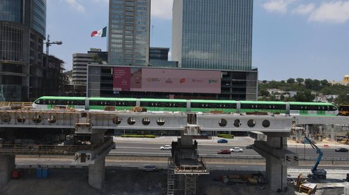 Llega monorriel a Torre Rise y suma 18.2 km de continuidad