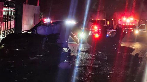 Identifican a fallecidos en choque sobre la Carretera Nacional