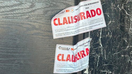 Autoridades clausuran bar tras operativo en Saltillo