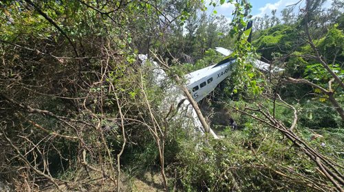 Cae aeronave en Pesquería; movilizan cuerpos de auxilio