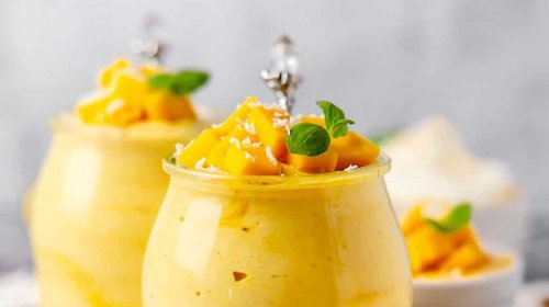 Prepara un mousse de mango con esta receta en 15 minutos