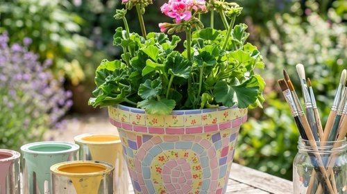 Renueva tus macetas, dale un toque de color a tu jardín