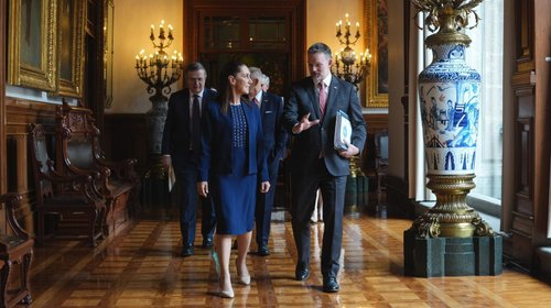 Coinciden Greer y Sheinbaum en fortalecer cadenas de suministro