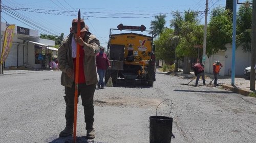 Amplían rehabilitación de pavimento en Ciudad Victoria