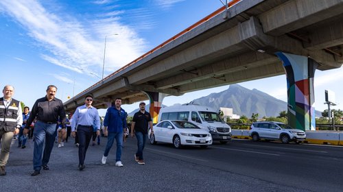 Inaugura NL parque lineal bajo viaducto de Miguel de la Madrid 
