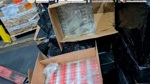 Frenan cargamentos con 5.8 millones de cigarros apócrifos de Asia