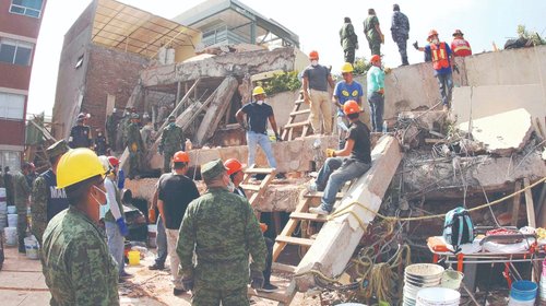 Expertos descartan un ‘efecto dominó’ de sismos hacia México