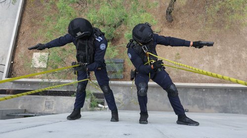 Entrenan en combate urbano a la Policía de San Pedro