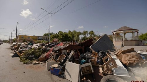 Refuerzan descacharrización para prevenir criaderos en Matamoros