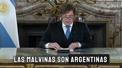 Milei abrirá base militar frente a las Islas Malvinas