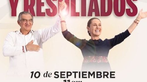 Sheinbaum presentará su segundo informe de gobierno en Tamaulipas