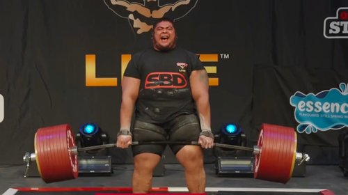 Mexicano Raúl Flores impone récord mundial de peso muerto