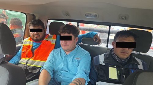 Caen tres por agresión a reporteros de Azteca Noreste en una obra