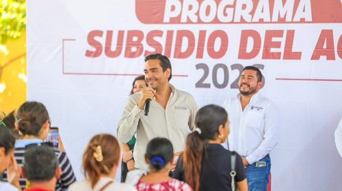 Subsidio de agua busca fortalecer las finanzas de COMAPA