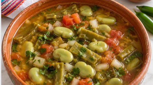 Sopa de habas: receta ideal para los días lluviosos