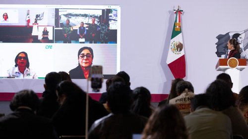 Huracán Simón y redes sociales: Mañanera 9 de octubre