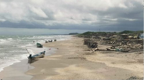Erosión costera amenaza al sur de Tamaulipas 