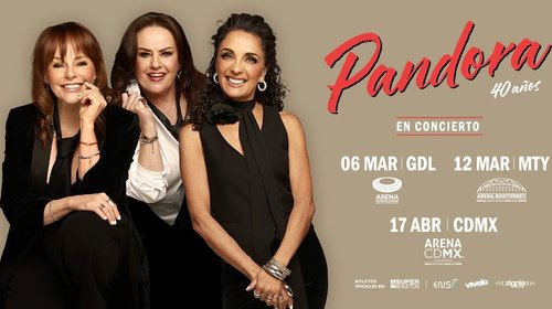 Pandora celebrará 40 años de trayectoria con nueva gira