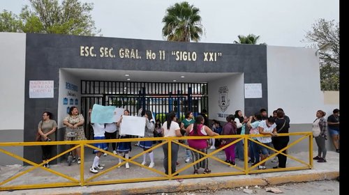 Cierran otra secundaria en Reynosa por falta de maestros