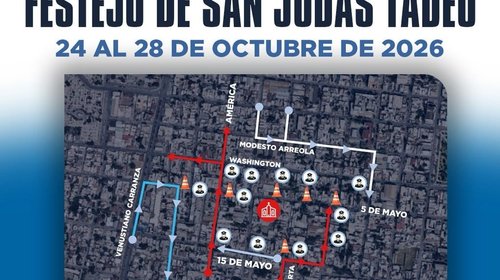 Monterrey implementará operativo por festejos a San Judas Tadeo