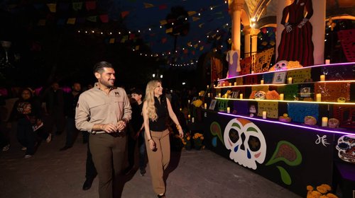 Inaugura Matamoros octava edición del Festival de la Huesuda