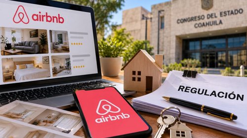 Coahuila cierra el año sin regular los Airbnb
