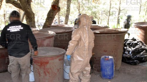 FGR desmantela un narcolaboratorio en Zacatecas