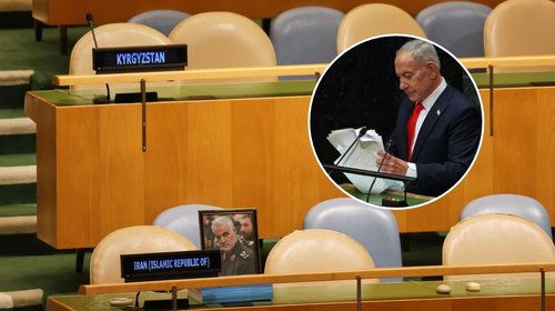 Abandonan Asamblea de ONU durante discurso de Netanyahu