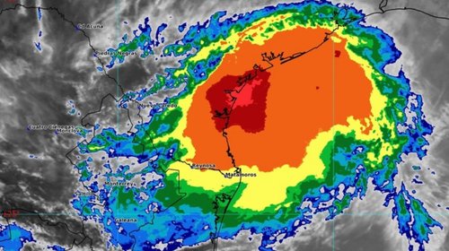 Alertan sobre intensas lluvias por remanentes de ciclón Bertha