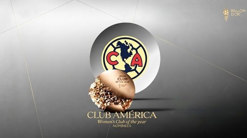 ¡Histórico! América Femenil, nominado al Balón de Oro 2026