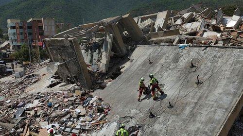 Asciende a 1,719 muertos y 5,034 heridos por sismos en Venezuela