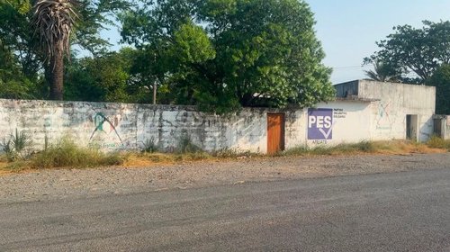Piden habitantes de Güémez quitar propaganda política de bardas