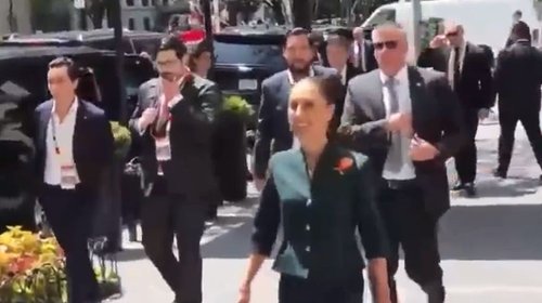 Llega Claudia Sheinbaum a la final del Mundial FIFA 2026™