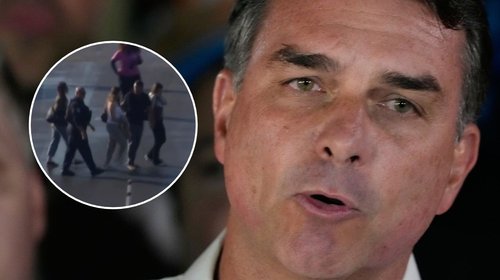 Flávio Bolsonaro llega a Miami tras perder elecciones en Brasil