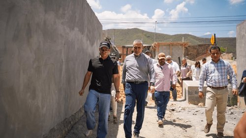 Monterrey supervisa obras del Circuito Huajuco y C4 Sur