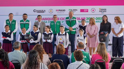 Ramos Arizpe inicia ciclo escolar con 31 mil 155 alumnos